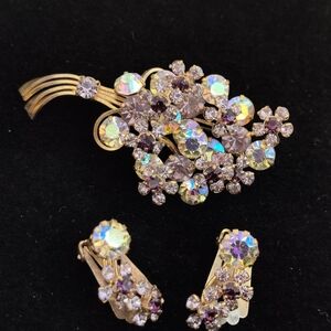 Made in Austria Forget-me-not Floral Bouquet Set